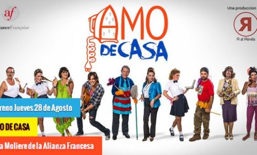 Teatro: Amo de casa se estrena el próximo 28 de agosto