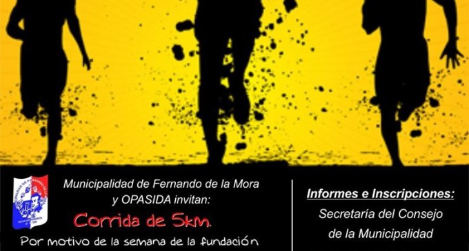 OPASIDA lanza corrida solidaria