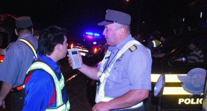 Sacan 238 conductores ebrios de las rutas