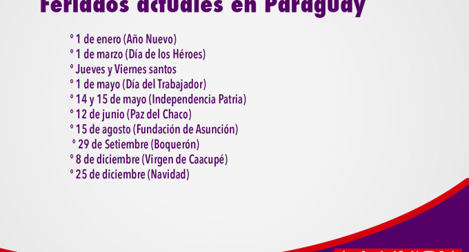 El Senado sanciona que el 4 de julio sea feriado permanente