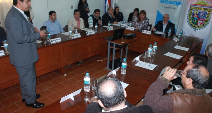 ESSAP presentó multimillonario proyecto a la ciudad de Mariano Roque Alonso