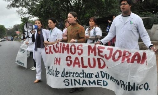 Sindicato de médicos se manifestarán hoy por la ampliación presupuestaria