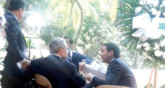 Peña se acercó a Calé “con una banderita blanca y manos arriba”