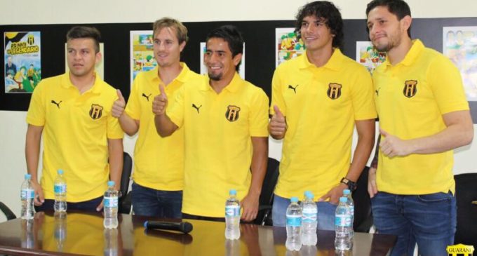 Guaraní presentó a sus refuerzos