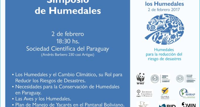 Desarrollarán simposio para la conservación de humedales en Paraguay