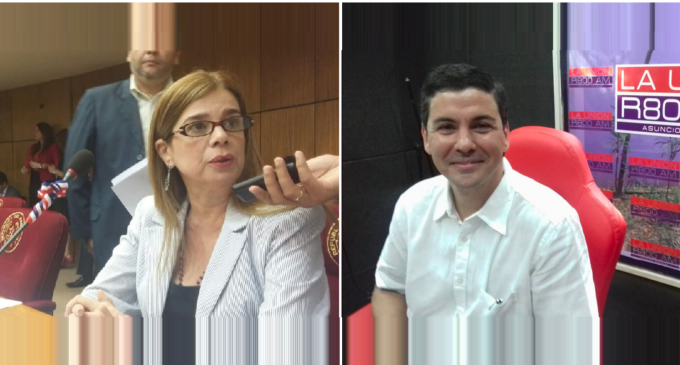 Senadora trata de ignorante al ministro de Hacienda