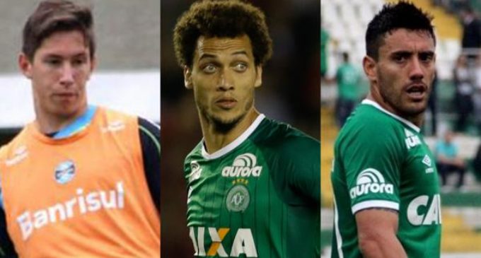 Chapecoense homenajeará a los tres futbolistas que sobrevivieron a la tragedia