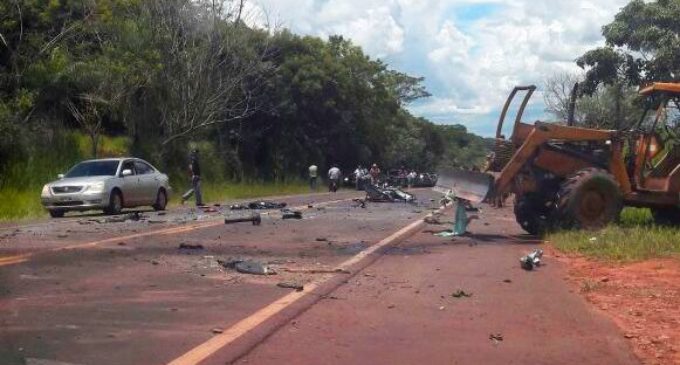 Supuesto narcotraficante murió en choque sobre ruta V