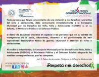 Secretaría de la Niñez resalta mayor conciencia de la ciudadanía sobre denunciar casos de abuso infantil
