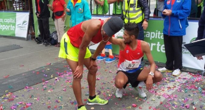 Derlis Ayala ganó medalla de plata en Sudamericano de maratón