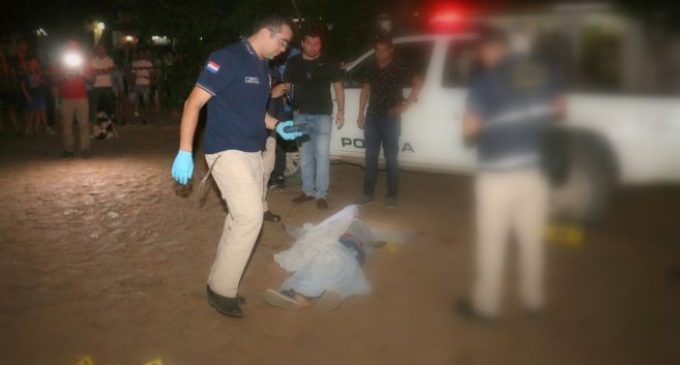 Motochorro ultimado a balazos por militar