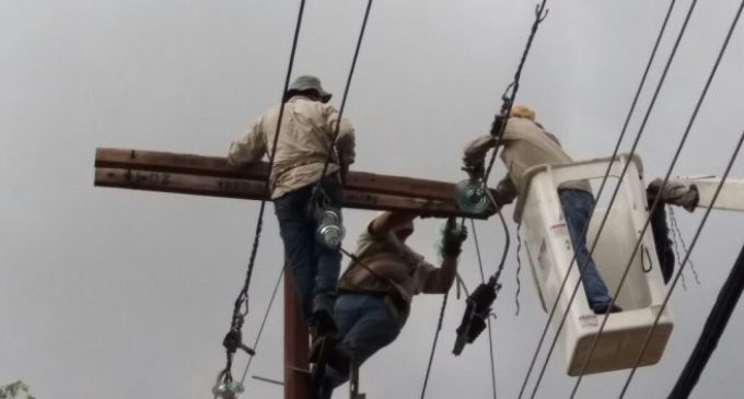 Cerca de 70.000 usuarios fueron afectados por cortes de energía