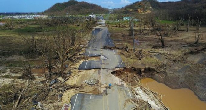 “La magnitud de esta catástrofe es enorme”: la imagen satelital que muestra Puerto Rico a oscuras tras el huracán María