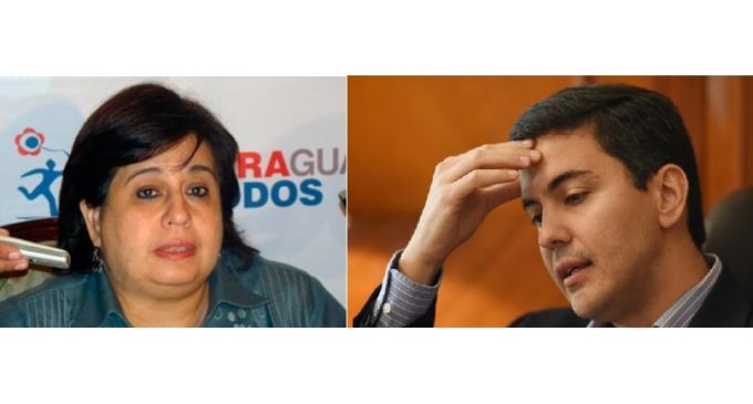 Esperanza Martínez: “A Santiago Peña se le cayó la careta”