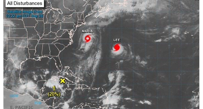 “Supertormenta”: Dos huracanes amenazan con unirse y provocar caos en Gran Bretaña