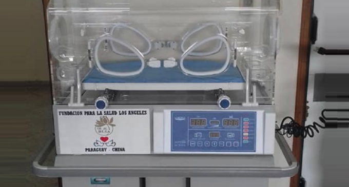 Suman equipamientos para Hospital Regional de Caacupé
