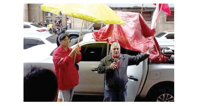 Miembros del SINATTEL se movilizan en repudio a “cuoteos políticos” en COPACO