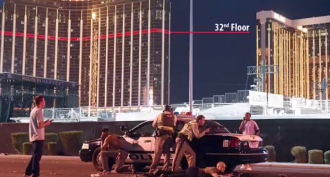 El atentado en Las Vegas en videos