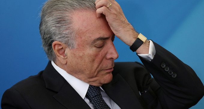 Presidente brasilero fue hospitalizado
