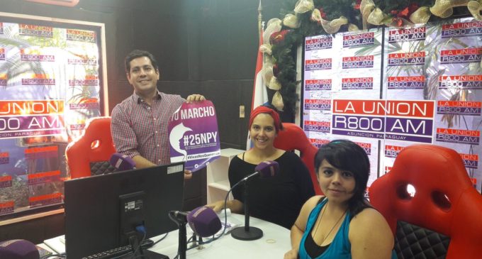 Yo marcho el 25 de noviembre “Vivas nos queremos”