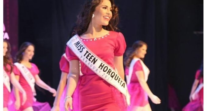 Miss Teen Horqueta: “No esperaba que mi presentación tenga tanta repercusión”