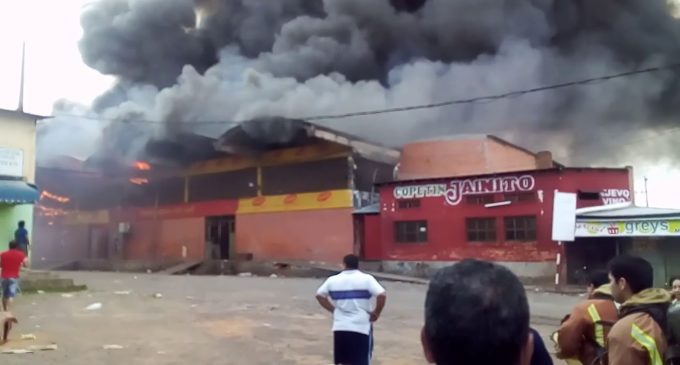Incendio en Abasto: “Fiscalía aún no emitió informe de peritaje”