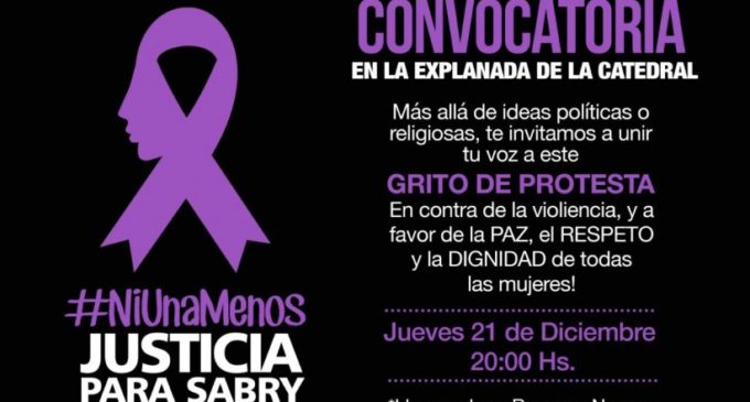 Convocan a manifestación para pedir justicia por casos de feminicidio