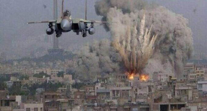 Fuerzas de Defensa israelí responden a bombardeo de terroristas