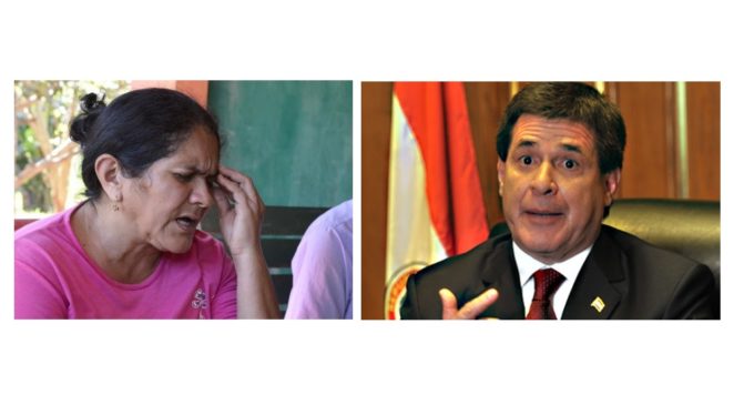 “El presidente y todo el gobierno está metido con el EPP”, asegura madre de Edelio
