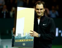 Federer se conviritó en el número uno más veterano de la historia del Tenis