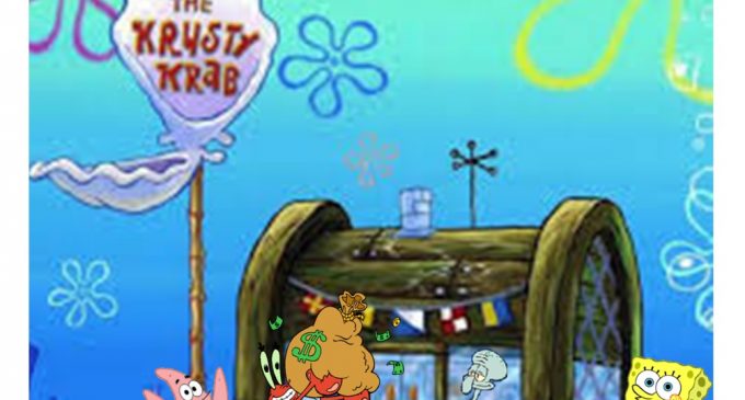 Nickelodeon niega permiso a un hombre de nombrar a su restaurante “El Crustáceo Cascarudo”