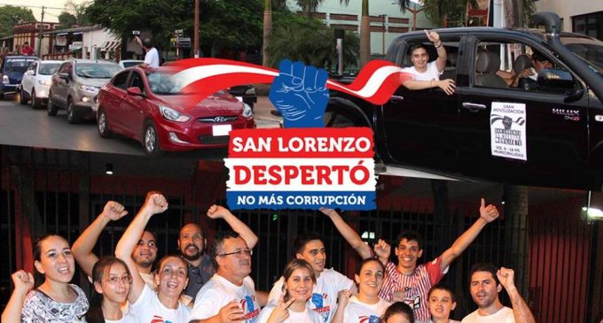 San Lorenzanos indignados se manifestaron por estacionamiento tarifado, baches y cloacas