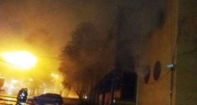 Se incendió la municipalidad de Encarnación