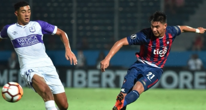 Arzamendia, el mejor recuperador en la Libertadores