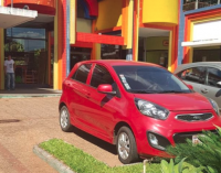 Vehículo robado acabó en playa de ventas