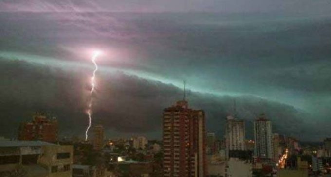 Tormentas llegarán entre la noche y madrugada