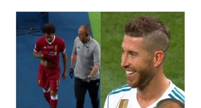 Mohamed Salah contesta a Sergio Ramos