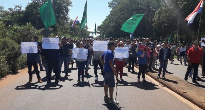 Movilizaciones en varios puntos del país en protesta contra el contrabando