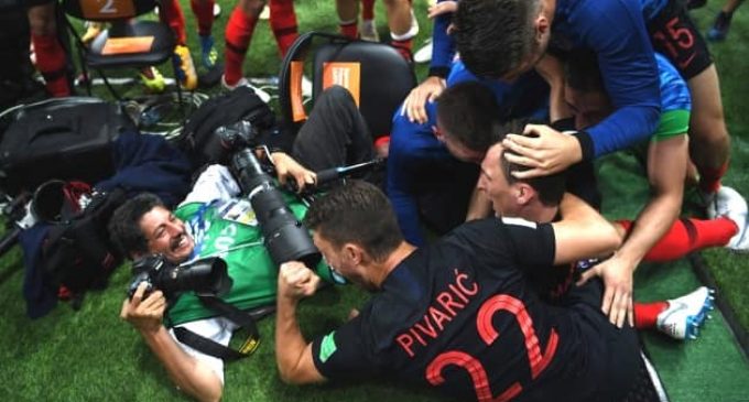 El fotógrafo del gol de Croacia: “Es la experiencia más grande de mi vida”
