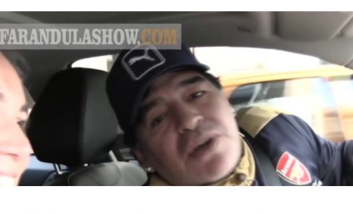 Maradona tilda de “ladrón” y “drogadicto” a su sobrino en un programa de televisión en vivo