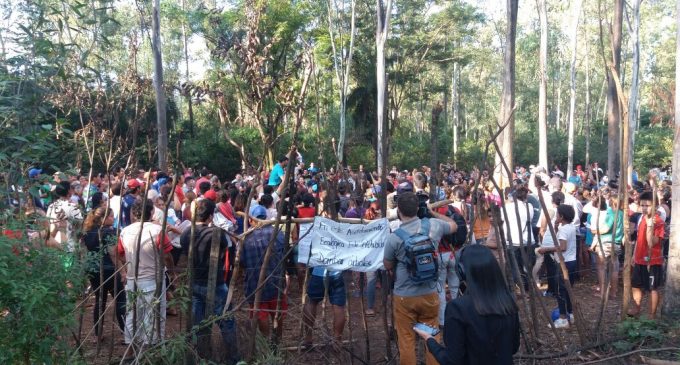 “No es una ocupación, es una recuperación de tierras”, aclaran miembros de asentamiento