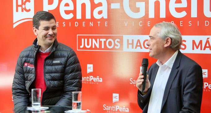 Peña homenajea a Gneiting