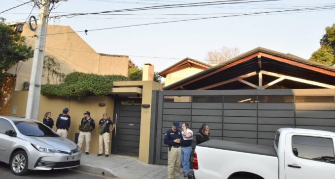 Allanaron casa de Javier Díaz Verón