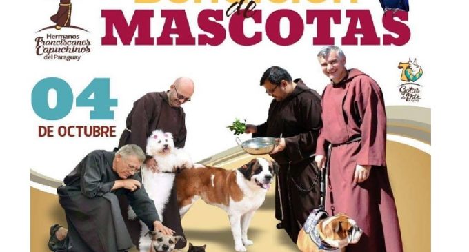 Hermanos Capuchinos realizan bendición de mascotas en conmemoración de San Francisco de Asís