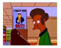Eliminarán a Apu de la serie Los Simpson