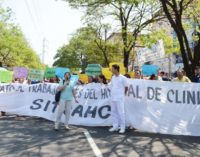 Sindicalistas de Clínicas endurecen paro escalonado