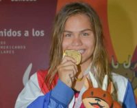 Luana Alonso es tricampeona sudamericana escolar