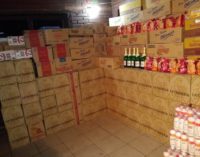 Incautaron productos de fin de año por casi G. 500 millones