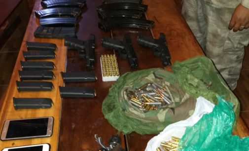 Incautaron numerosas armas que habrían sido utilizadas en asesinato de tío de Pavão
