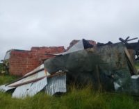 Tormentas provocaron graves daños en el sur